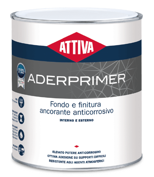 ADERPRIMER FONDO E FINITURA INTERNO E ESTERNO - ATTIVA