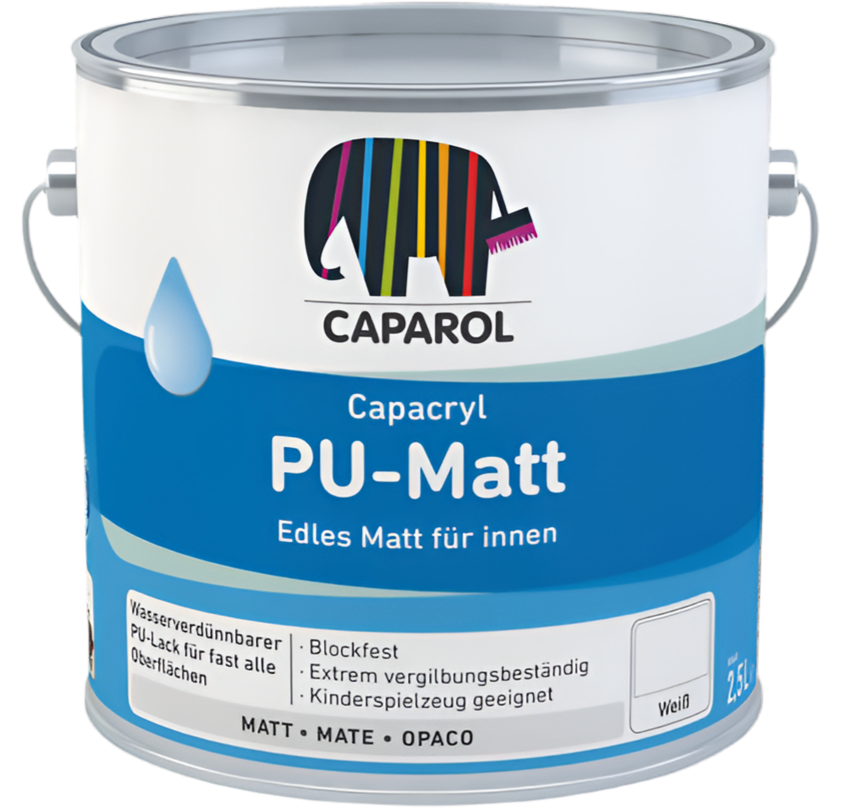 SMALTO ALL'ACQUA - CAPACRYL PU BIANCO