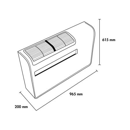 CLIMATIZZATORE APOLLO SENZA UNITA' ESTERNA ARGO 12000 BTU WIFI