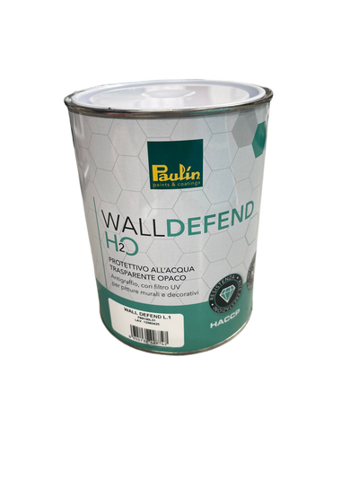 Finitura trasparente opaca Paulin Wall Defend H2O