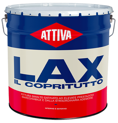 PITTURA SMACCHIABILE INTERNO ED ESTERNO TOP DI GAMMA - LAX IL COPRITUTTO