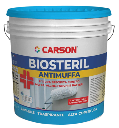 PITTURA ANTIMUFFA - BIOSTERIL OPACA BIANCO