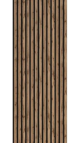PANNELLO DOGHE MDF FLESSIBILE con supporto fonoassorbente” -  MISURE: (H)2.78 Mt x (L) 60 cm SP. 1 cm