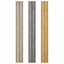 PANNELLI DOGHE PVC LEGNO H.280 L.30 SP.1 CM