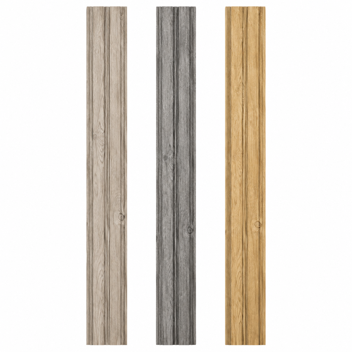 PANNELLI DOGHE PVC LEGNO H.280 L.30 SP.1 CM