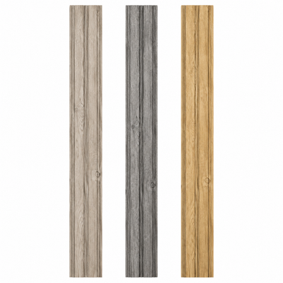 (NUOVI) PANNELLI DOGHE PVC LEGNO H.280 L.30 SP.1 CM