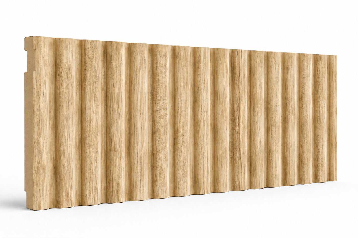 Pannelli Cannettato in MDF Doghe Grezze 2,80 mt x 10 cm