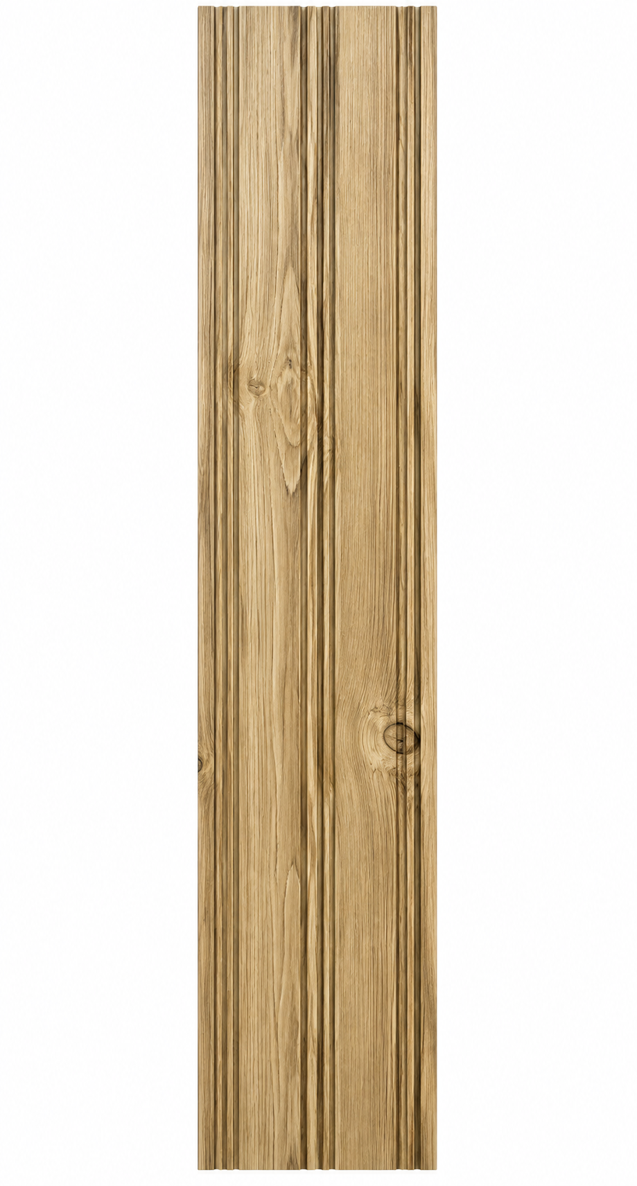 (NUOVI) PANNELLI DOGHE PVC LEGNO H.280 L.30 SP.1 CM