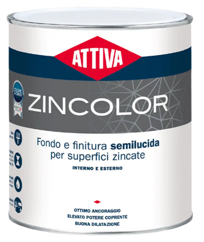 ZINCOLOR - SMALTO PER ALLUMINIO E FONDI ZINCATI