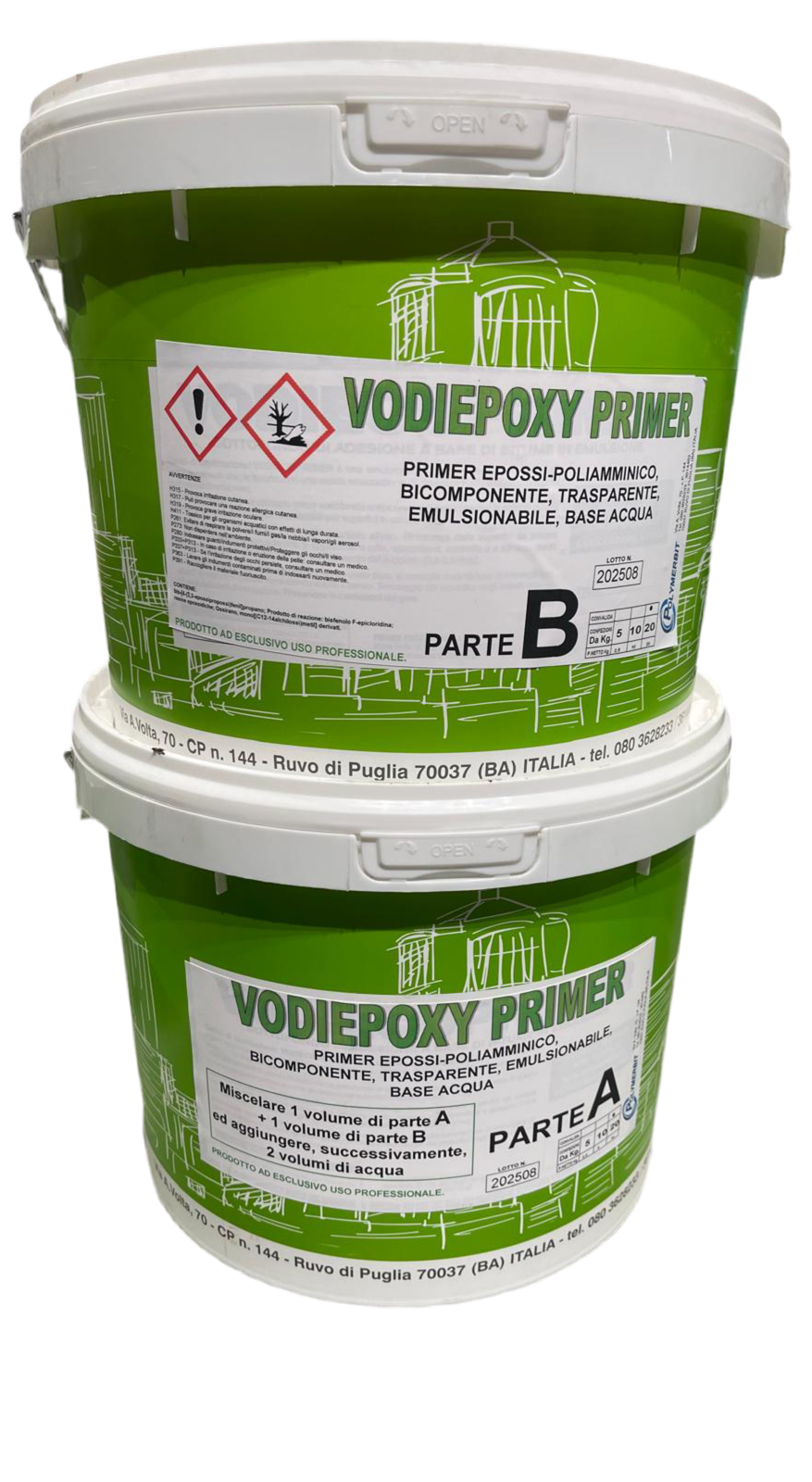 VodiePoxy Primer - Primer Epossi Poliamminico