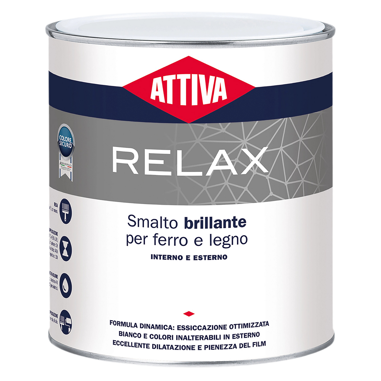 RELAX SMALTO SINTETICO (colori personalizzabili)