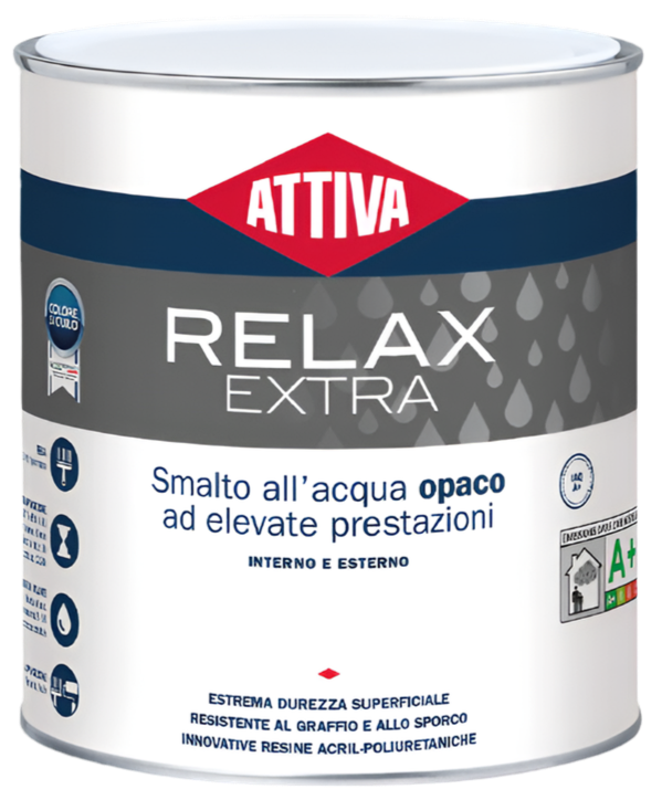 RELAX EXTRA SMALTO ACRILICO ADERISCE OVUNQUE ANTIGRAFFIO