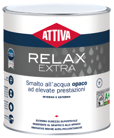 RELAX EXTRA SMALTO ACRILICO ADERISCE OVUNQUE ANTIGRAFFIO