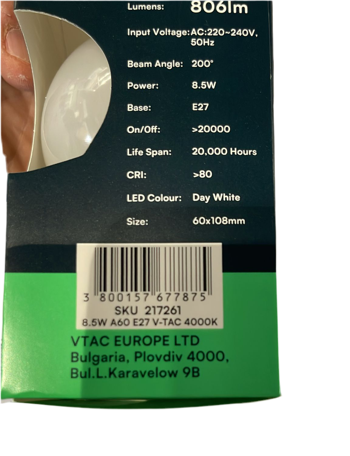 KIT 10 PEZZI LAMPADINE 3000k/4000k/6500k - con 3 Opzioni di Tonalità Colore