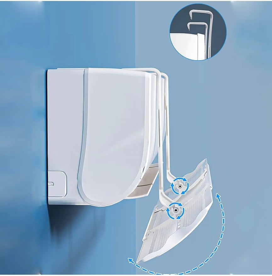 Deflettore Universale per Climatizzatore Split da Parete – Regolabile 74-103 cm