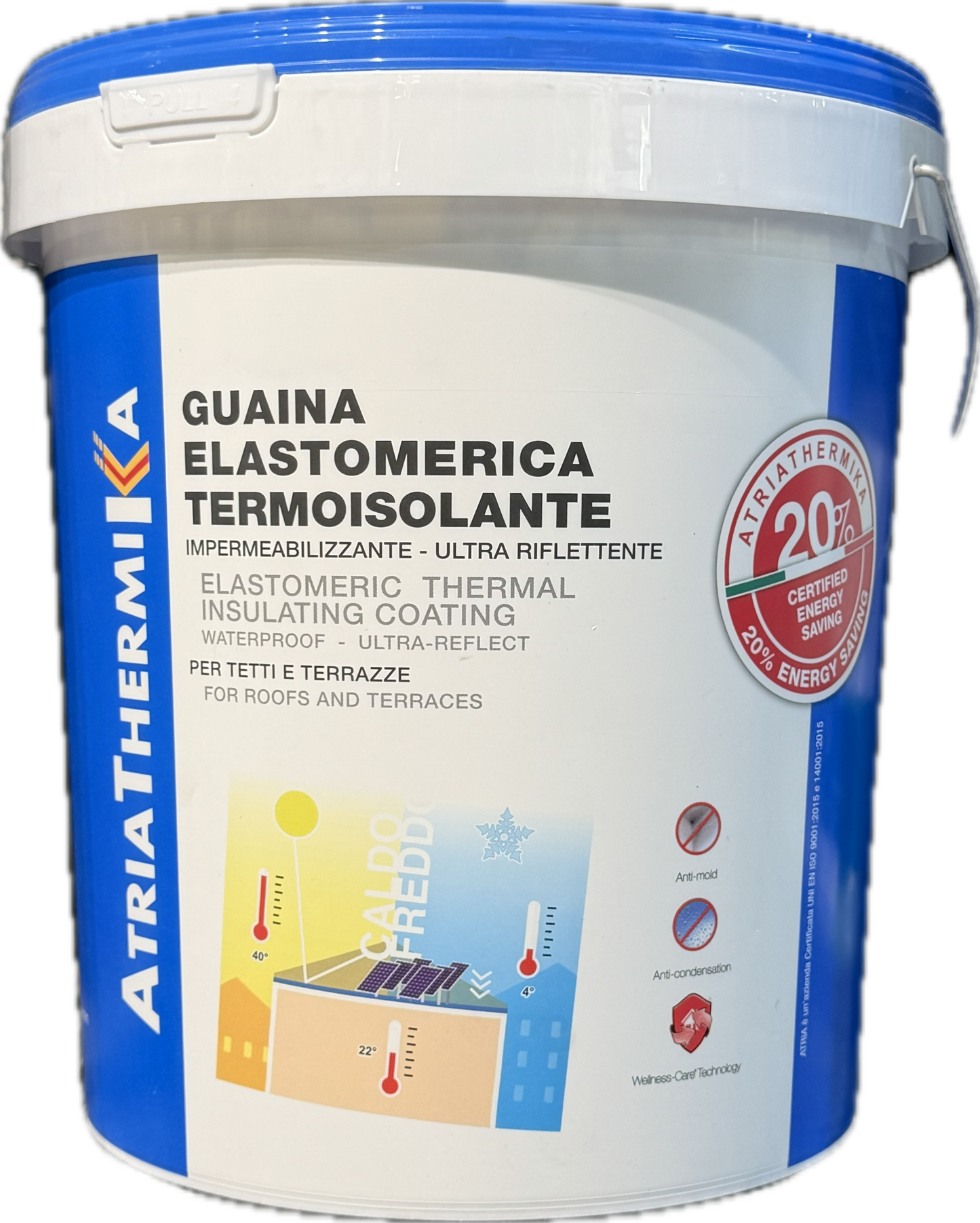 GUAINA TERMICA ATRIA BIANCA LT.13