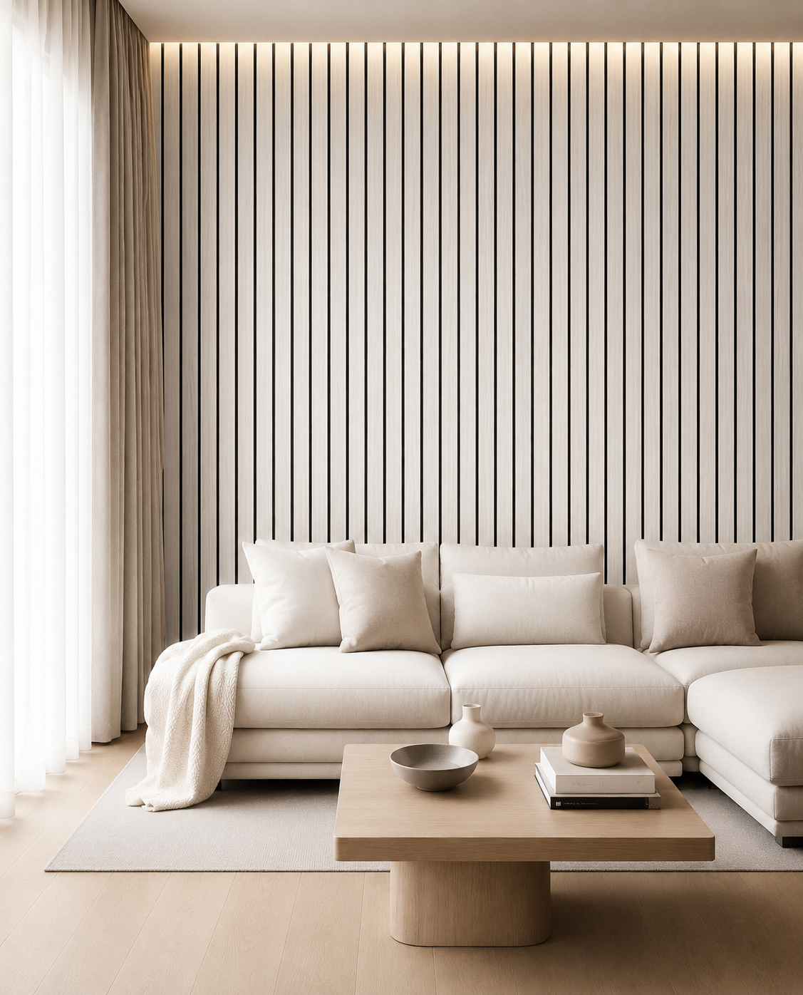PANNELLO DOGHE PVC LEGNO H.280 L.30 SP.1 CM