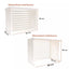 Copricondizionatore - DECOAIRCO - TAGLIA XS - BIANCO CREMA (RAL 9001)