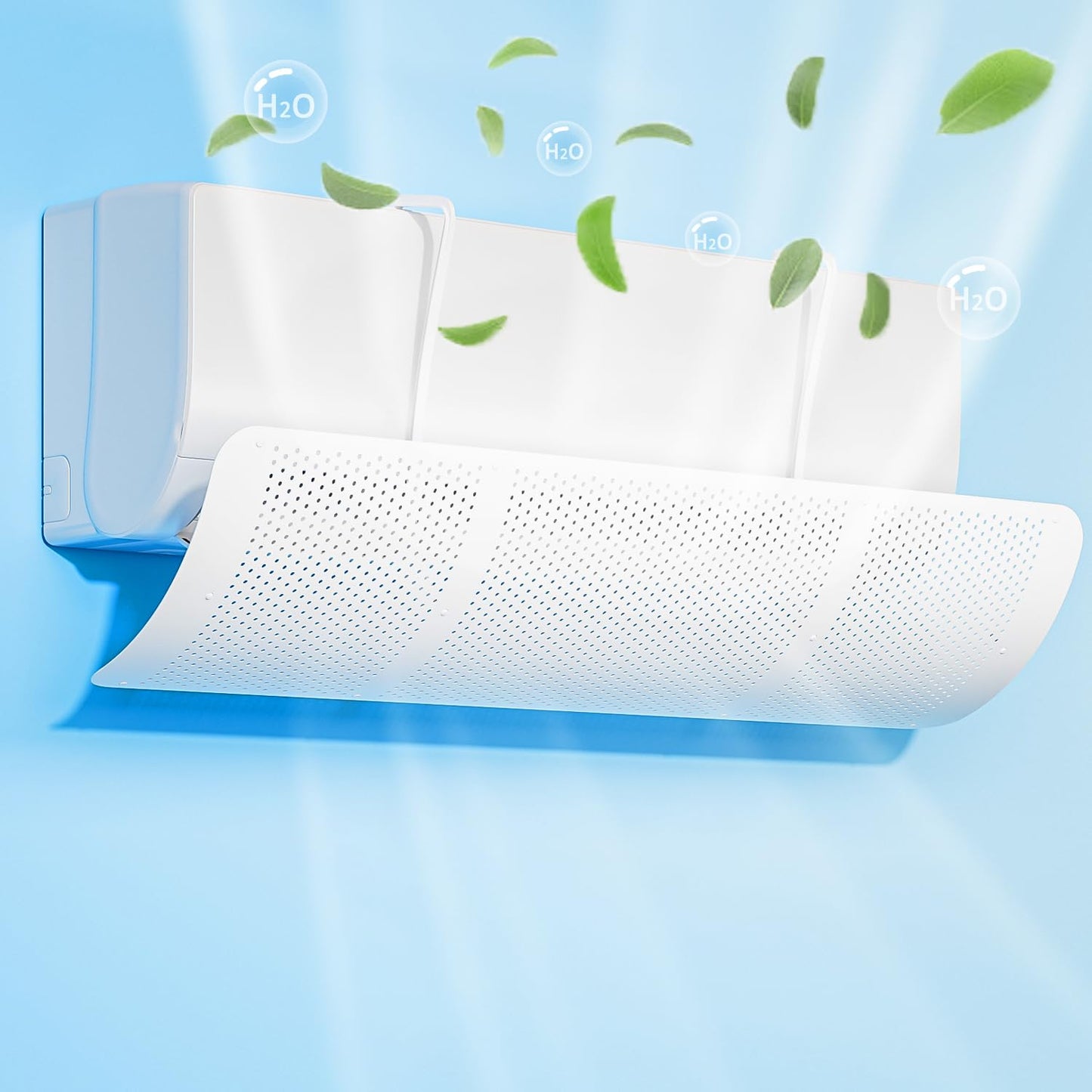 Deflettore Universale per Climatizzatore Split da Parete – Regolabile 74-103 cm
