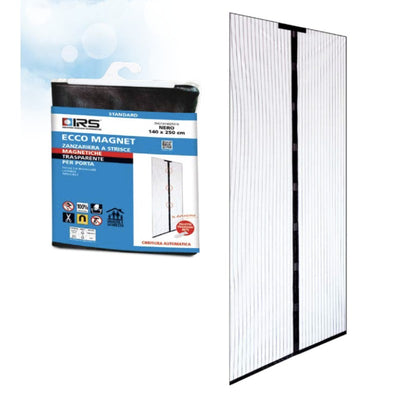 IRS - Tenda Zanzariera Magnetica Riducibile Ecco Magnet 140X250 cm - Arancioni