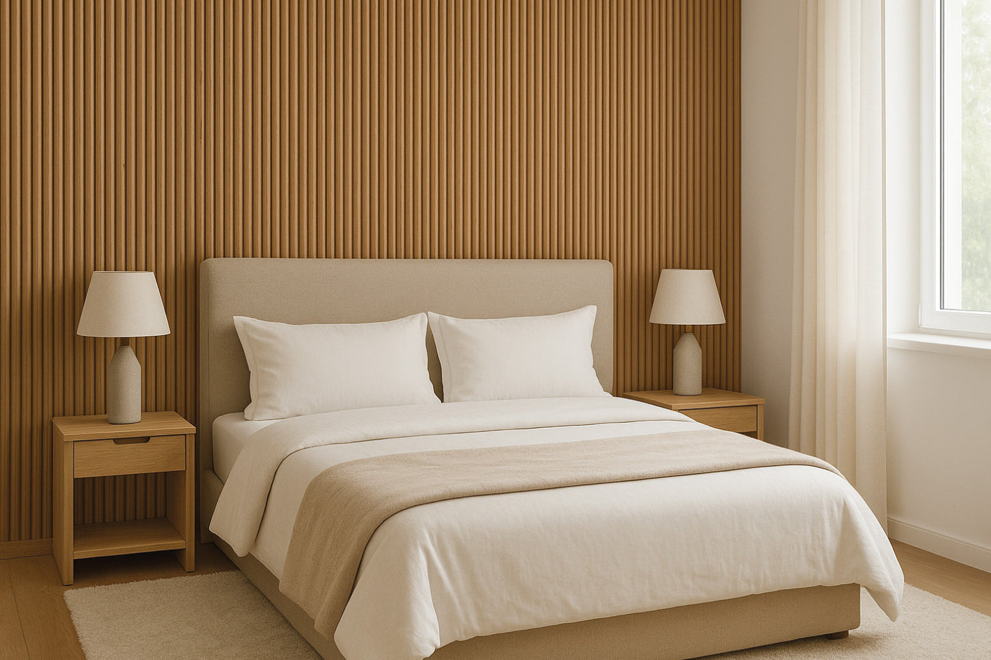 Pannelli Cannettato in MDF Doghe Grezze 2,80 mt x 10 cm