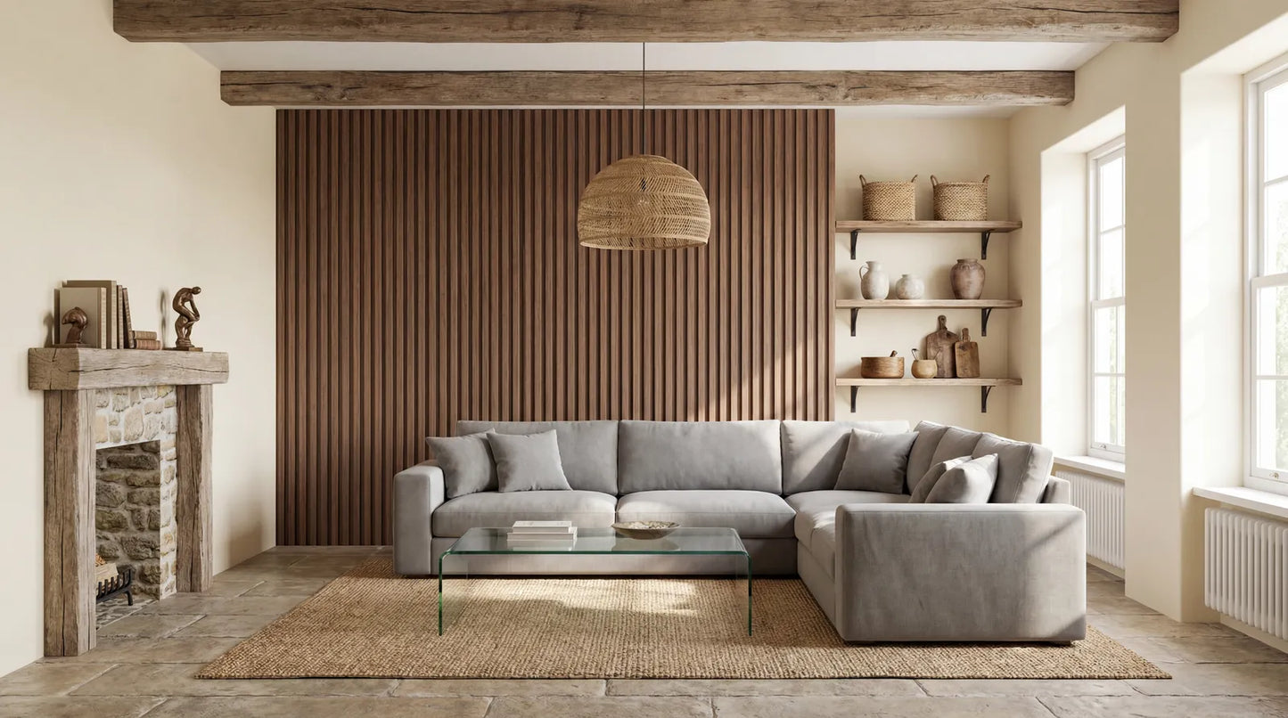 Pannello Decorativo Dogato SHAPE LB 3771 – Rivestimento Murale | 18 (SP) x 121 (L) x 2800 (H) mm
