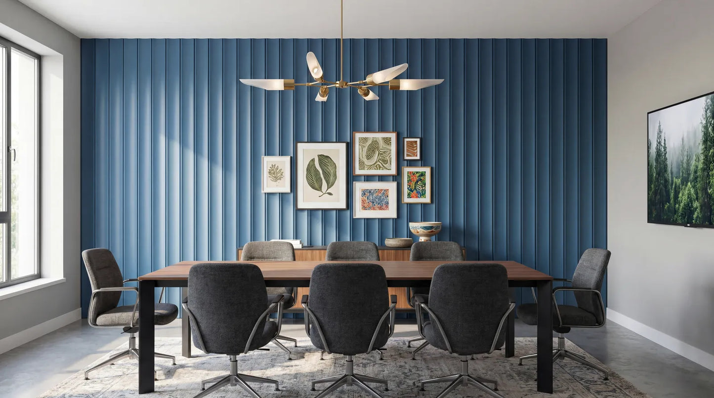 Pannello Decorativo Dogato SHAPE LB 3821 – Rivestimento Murale | 18 (SP) x 128 (L) x 2800 (H) mm