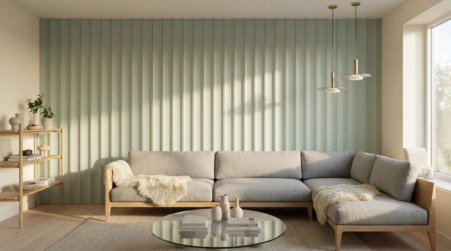 Pannello Decorativo Dogato SHAPE LB 3821 – Rivestimento Murale | 18 (SP) x 128 (L) x 2800 (H) mm