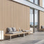Pannello Dogato WPC SHAPE X – Rivestimento Murale Esterno Doghe 3000 (H) x 201 (L) x 26 (SP) mm