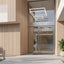Pannello Dogato WPC SHAPE X – Rivestimento Murale Esterno Doghe 3000 (H) x 201 (L) x 26 (SP) mm