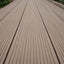 Pavimentazione WPC Decking Reversibile Collezione Isole – Lato A / Lato B | 2200 (H) x 140 (L)x 22 (SP) mm