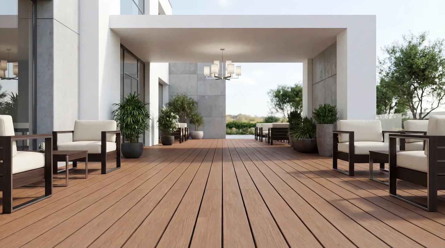 Pavimentazione WPC Decking Reversibile Collezione Isole – Lato A / Lato B | 2200 (H) x 140 (L)x 22 (SP) mm