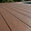 Pavimentazione WPC Decking Reversibile Collezione Isole – Lato A / Lato B | 2200 (H) x 140 (L)x 22 (SP) mm