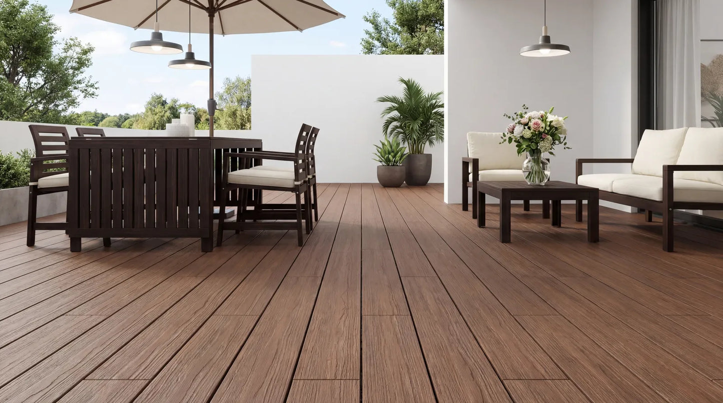 Pavimentazione WPC Decking Reversibile Collezione Isole – Lato A / Lato B | 2200 (H) x 140 (L)x 22 (SP) mm