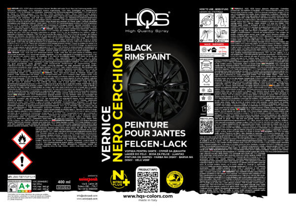 HQS - Spray Alluminio - Cerchi - (Tutti i Colori)