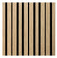 Pannello Murale Doghe Fonoassorbente cm.60x60x1,3