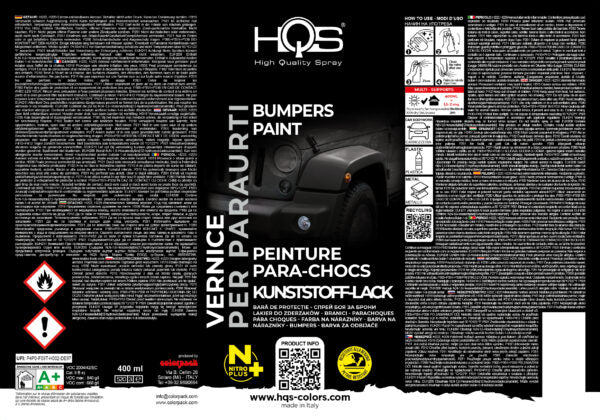 HQS - Spray -  Vernice paraurti - (Tutti i Colori)