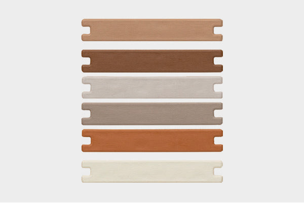Tappi di chiusura in PVC per doga WPC