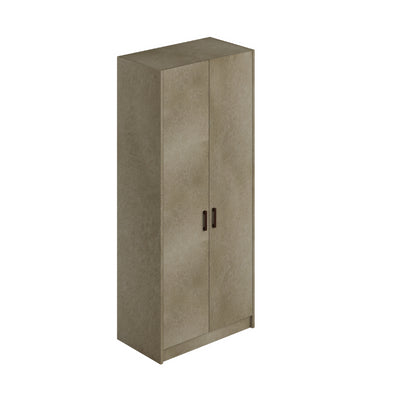 Armadio 210 cm due ante argilla