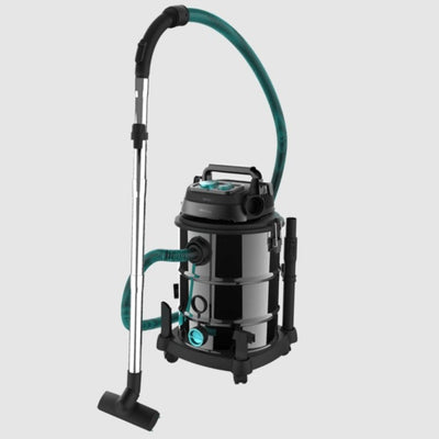 Aspiratore Cecotec Conga Rocksar Wet&Dry Steel Pro Tool  di liquidi e solidi con capacità 30 L e potenza di 1600 W