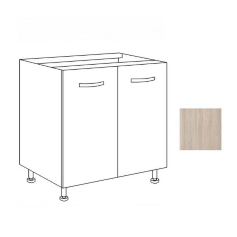Base cucina 80x60x82 due ante olmo