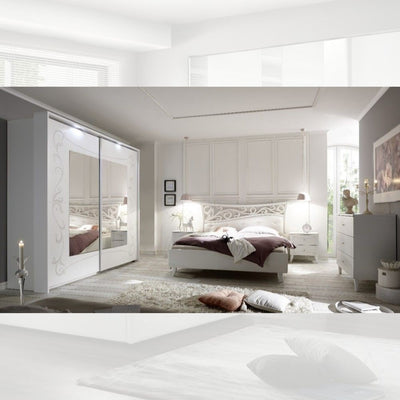 Camera da letto Ararat bianco opaco