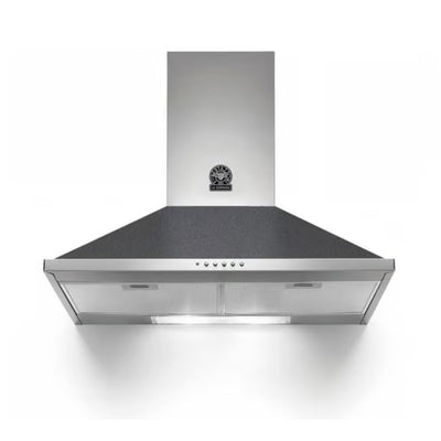 Cappa camino La Germania K80AMLND da 80 cm. 1 motore nero classe D