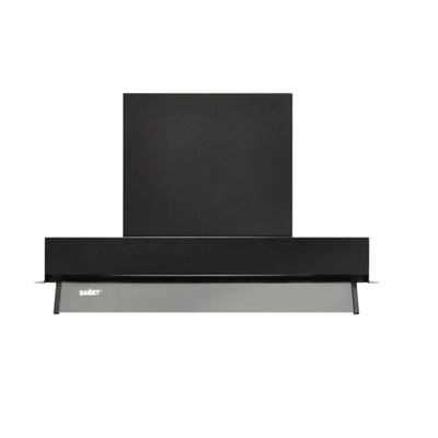 Cappa integrata sottopensile Samet Kripto60 luce led 3 livelli velocità 60 cm. nero classe D