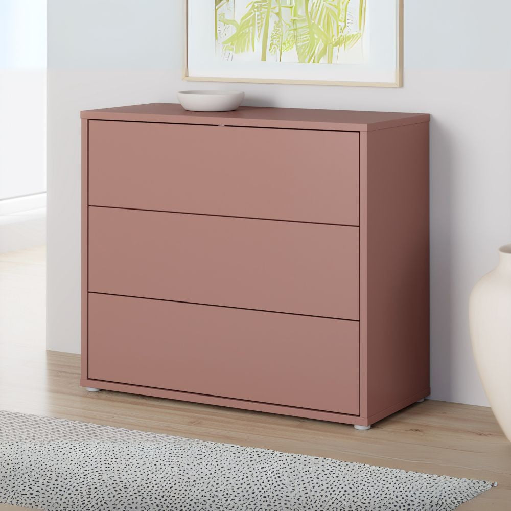 Letto singolo con contenitore Napoli tortora Soro 91