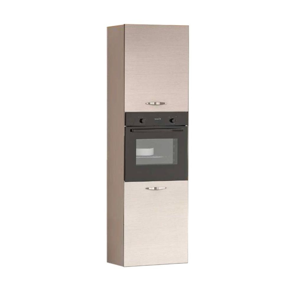 Colonna forno 2 ante 60 cm. verso destro colore creme