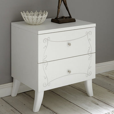 Comodino Ararat bianco