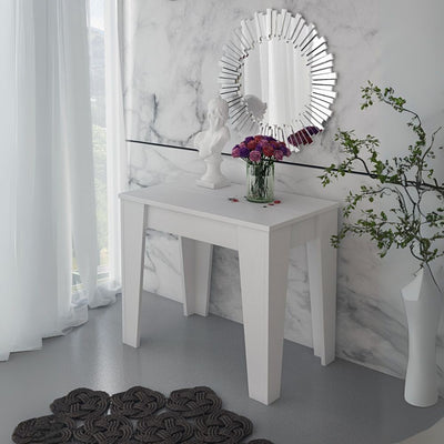 Madia Nimes con 3 ante colore bianco rustica e struttura in olmo almeria