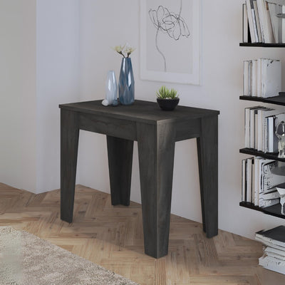 Consolle allungabile Petra con 6 allunghe colore ossido