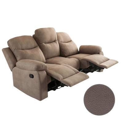 Divano Chicago 3 posti reclinabile elephant